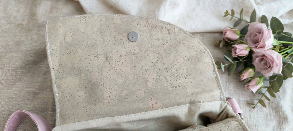 Sac bandoulière « Oiseaux du Printemps » – Fait main