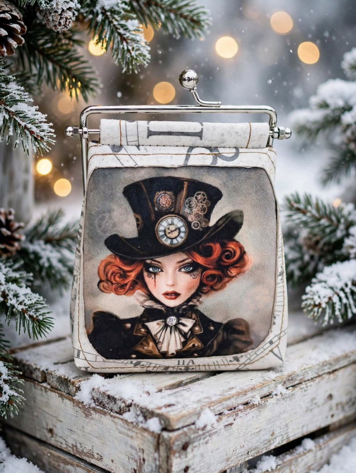 Porte-monnaie - Lady Steampunk – Fait main