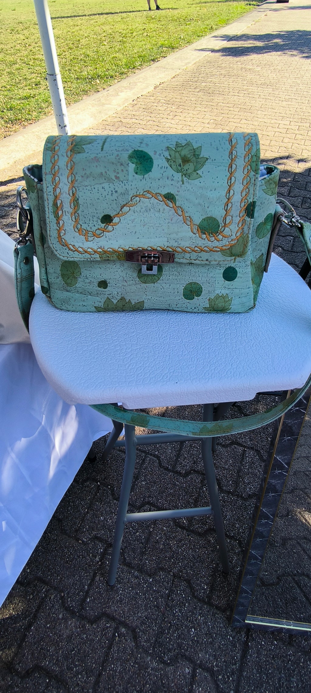 Sac Nénuphar - tons pastel - Fait main