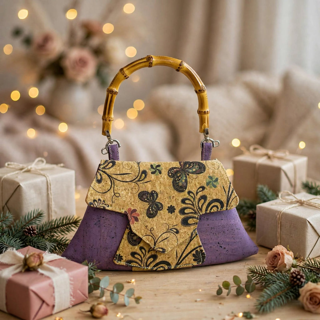 Sac à main - Élégance Violette - Fait main