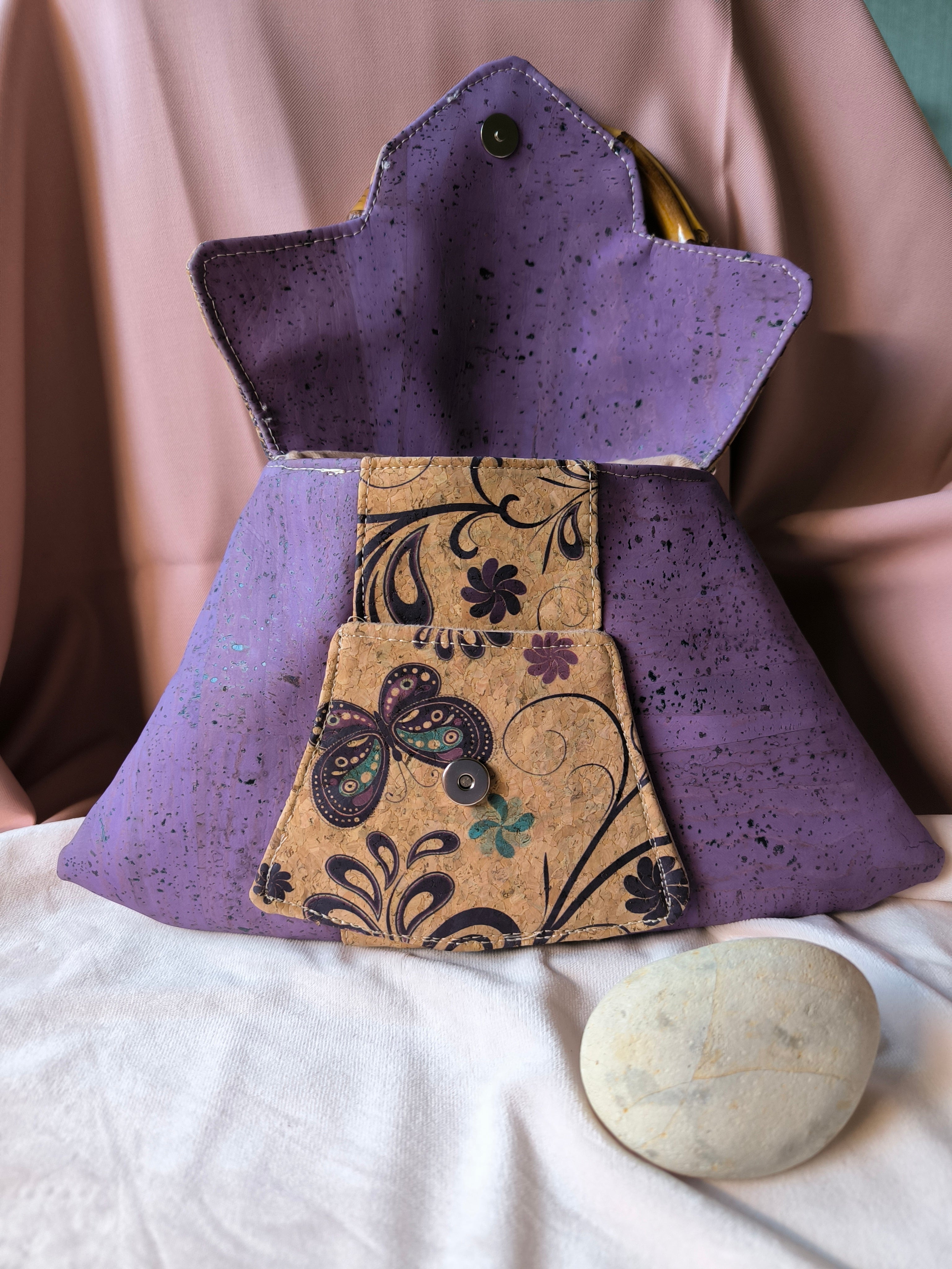 Sac à main - Élégance Violette - Fait main